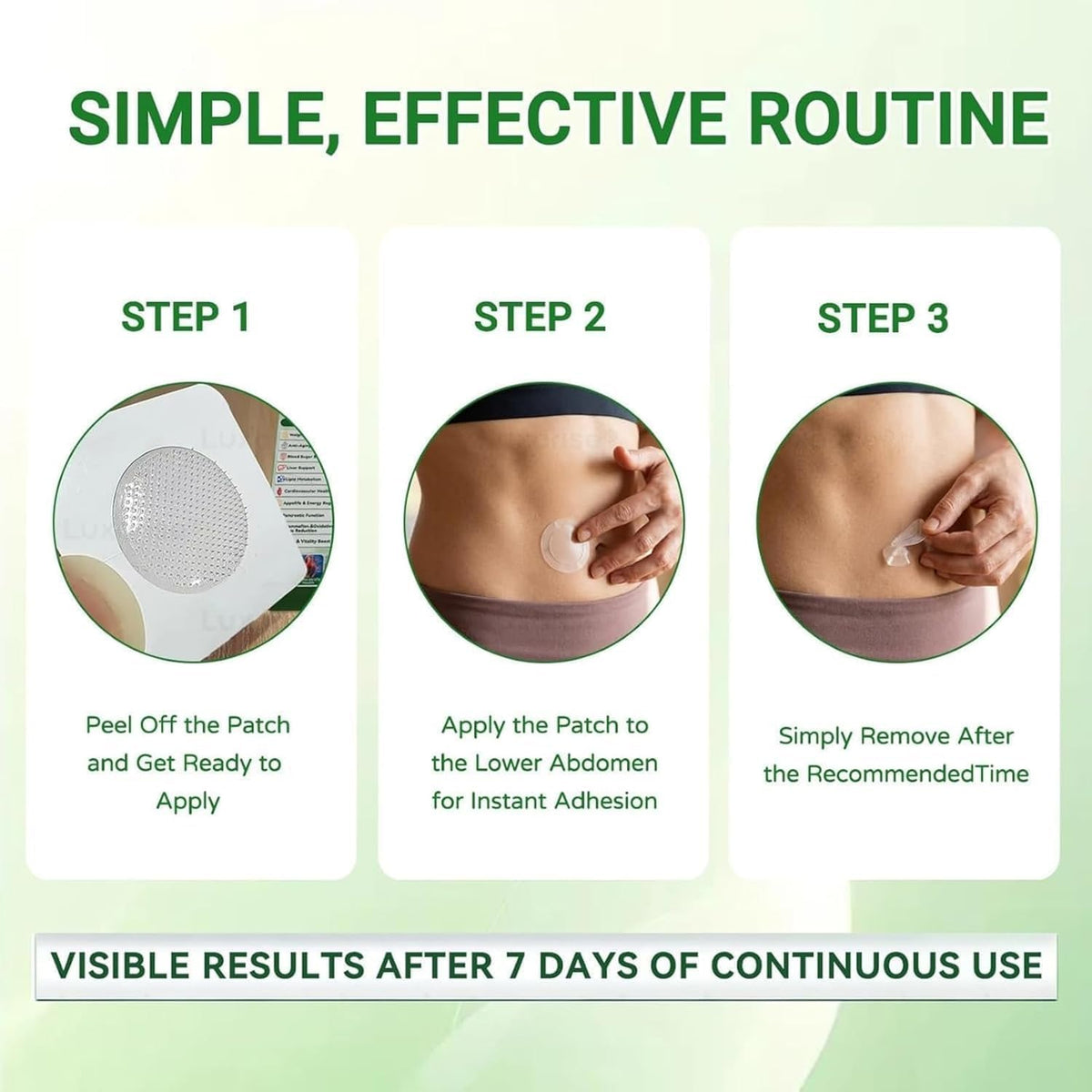Spetime Moringa Berberine Patch soft skin texture for comfort.