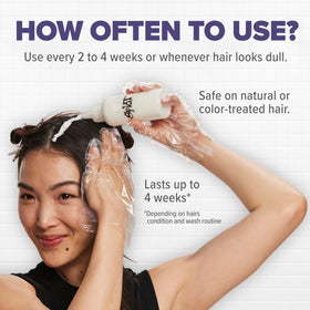 Splat Glossy Sauce provides full-coverage treatment for natural to color-treated hair.