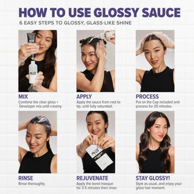 Splat Glossy Sauce bold color range supports self-expression.