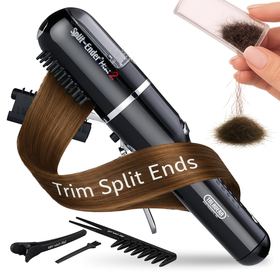 Split-Ender Mini 2 cordless trimmer for quick split end repair.