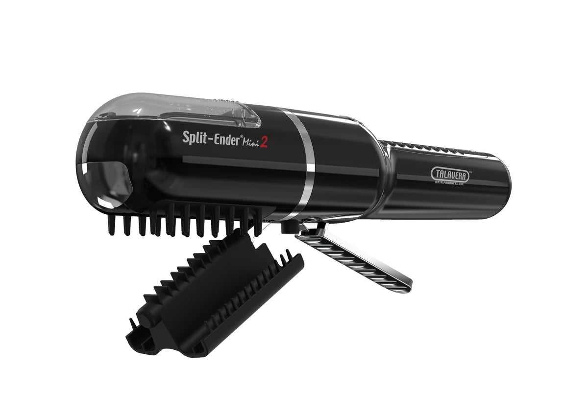 Close-up of the precision blade for clean trims.