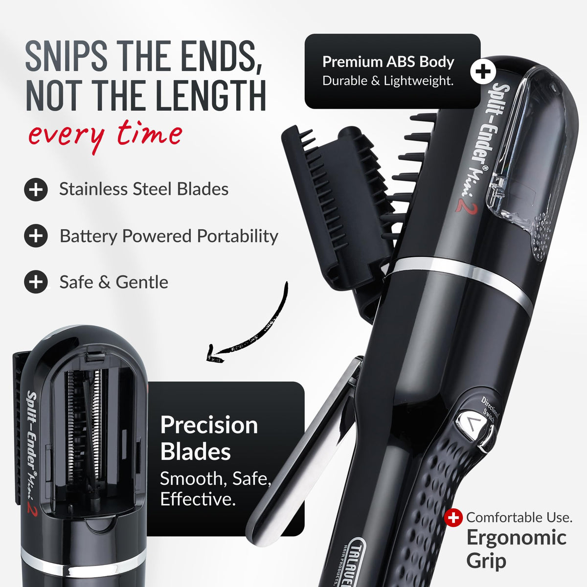 Split-Ender Mini 2 user at home for ends care.