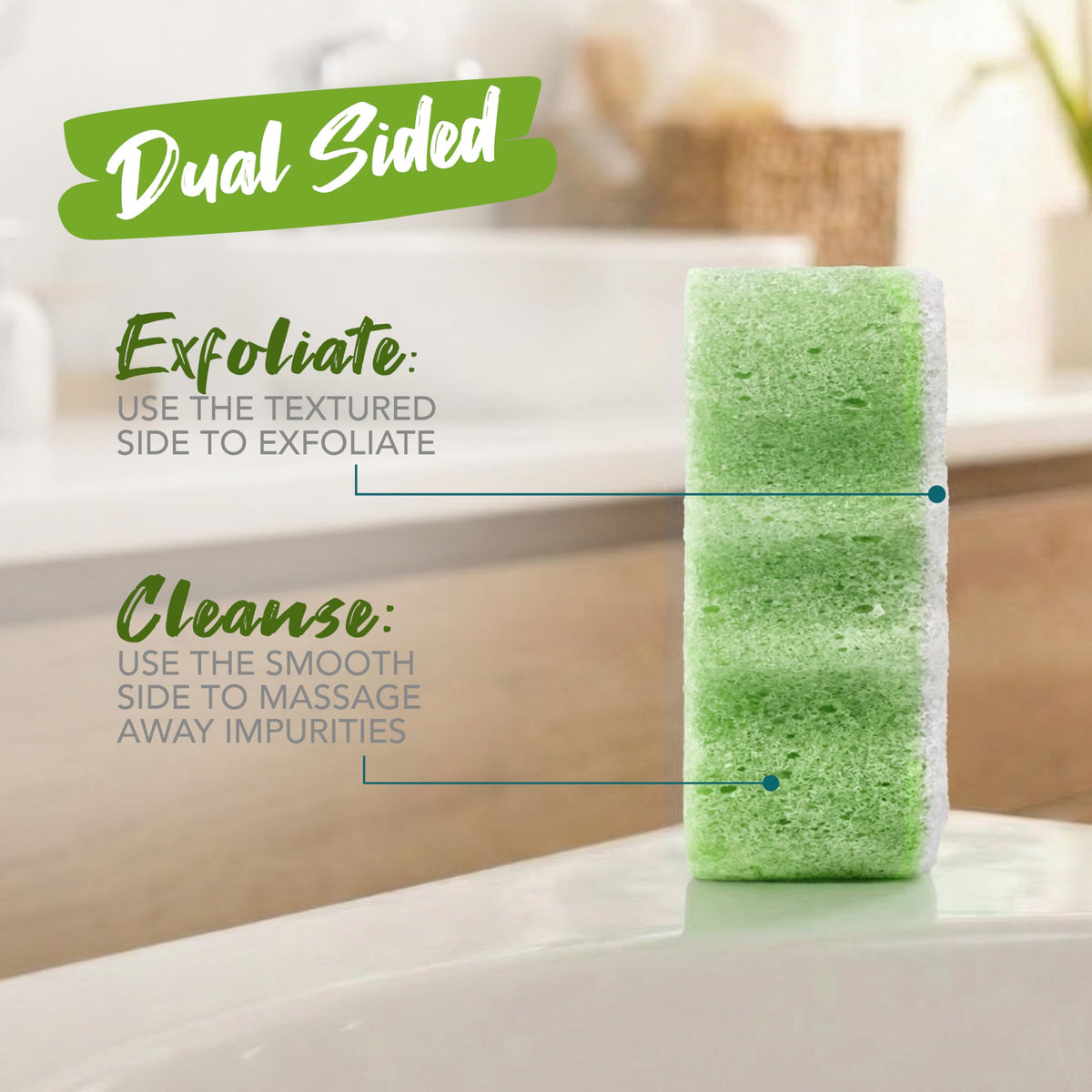 Three-pack Spongeables ready for 20+ washes in a box.