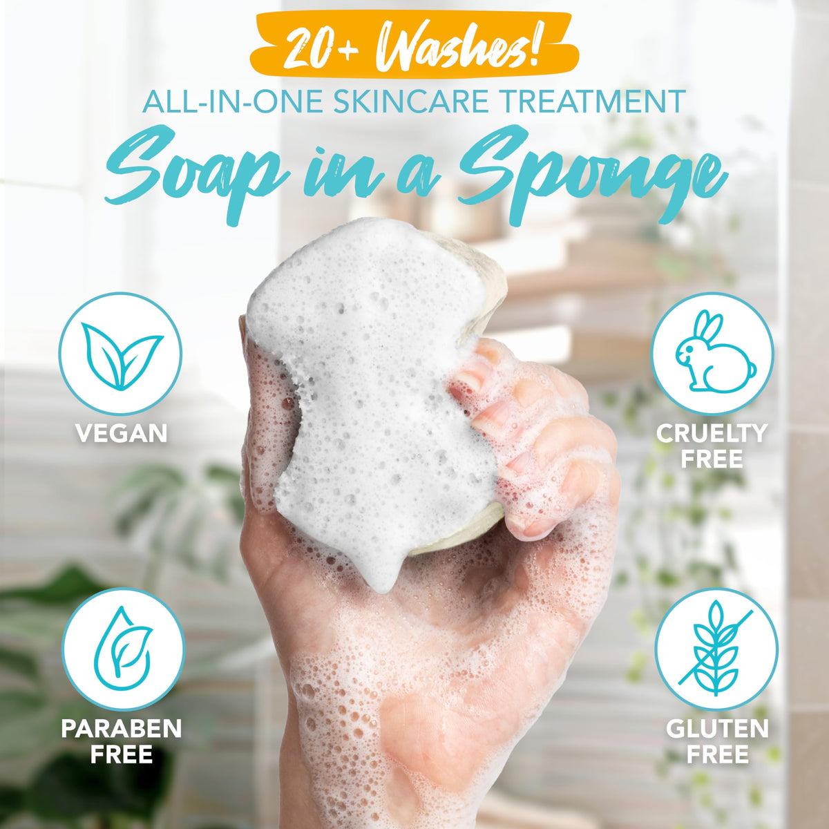 Moisturizing olive oil and Vitamin E hydrate skin
