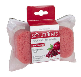 Spongeables Pomegranate Punch foam activates with water to create rich lather