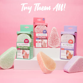 Spongeables soft cleansing side plus textured surface for multi-use
