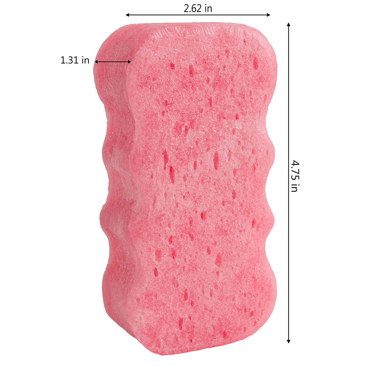 Spongeables Sweet Grapefruit sponge produces rich lather with water for a spa-like moment.