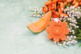 Spongelle Lily Valley aroma evokes a garden spa experience.