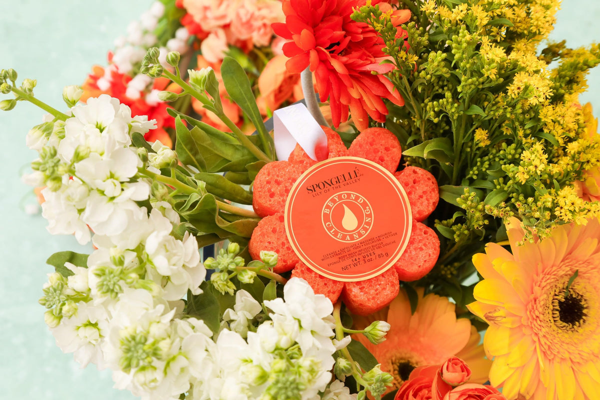 Spongelle made in USA, blends quality with dermatologist-tested safety.