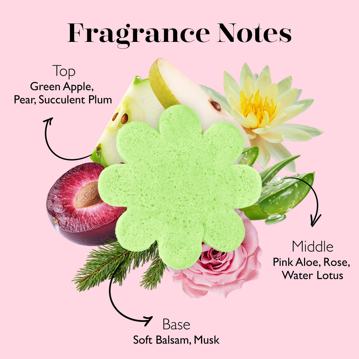 SPONGELLÉ Pink Aloe Eco Buffer lather application close-up showing rich foam