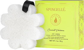 SPONGELLÉ Wild Flower box bundle with grapefruit-cassis scent enhances refreshing cleansing.