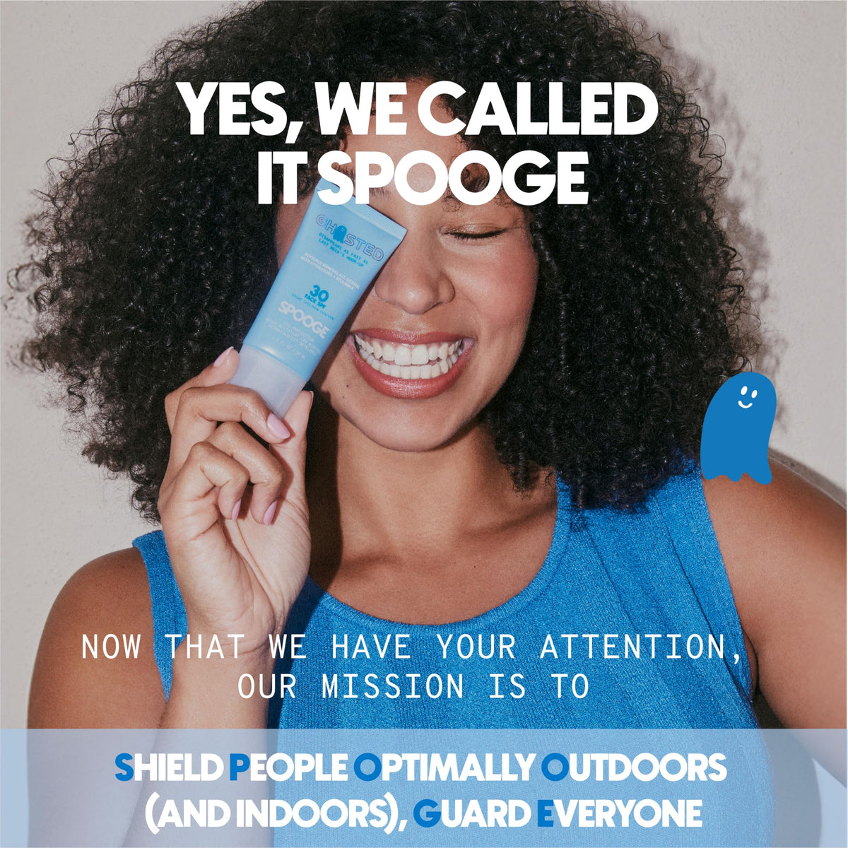 Spooge Ghosted bisabolol-infused formula promotes soothing, comfortable wear