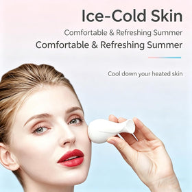 Sporful portable cold hammer for hands helps lock in moisture during skincare.