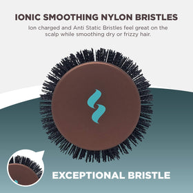 SPORNETTE Aerated ceramic barrel design for even heat and smooth results