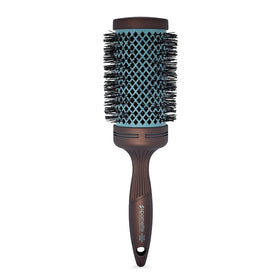 SPORNETTE Ion Fusion 3in round brush with ceramic barrel for smooth, voluminous blowouts