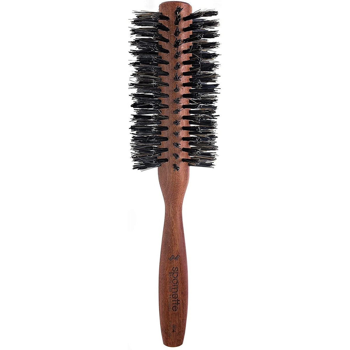 SPORNETTE Italian Round Boar Bristle Brush with 2.25-inch diameter for root lift