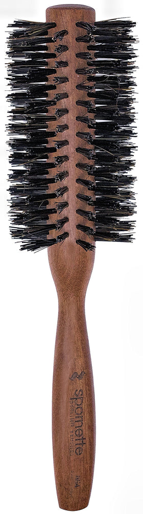 SPORNETTE bristles distribute oils for natural shine and balance