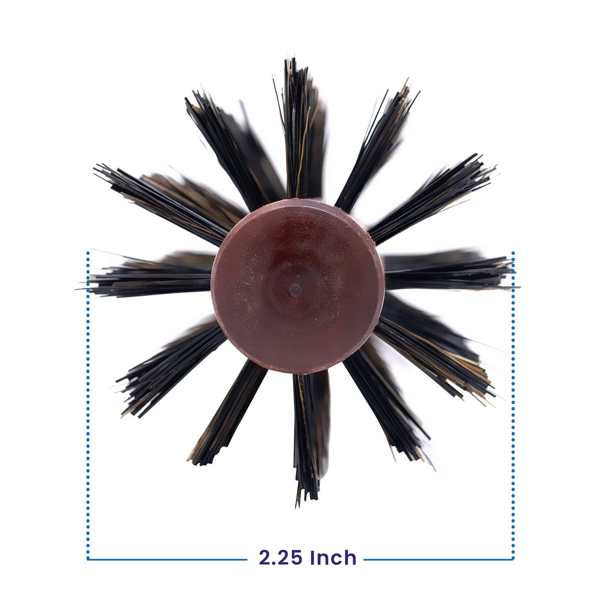 SPORNETTE brush creates volume and smooths while styling hair