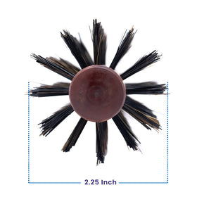 SPORNETTE brush creates volume and smooths while styling hair