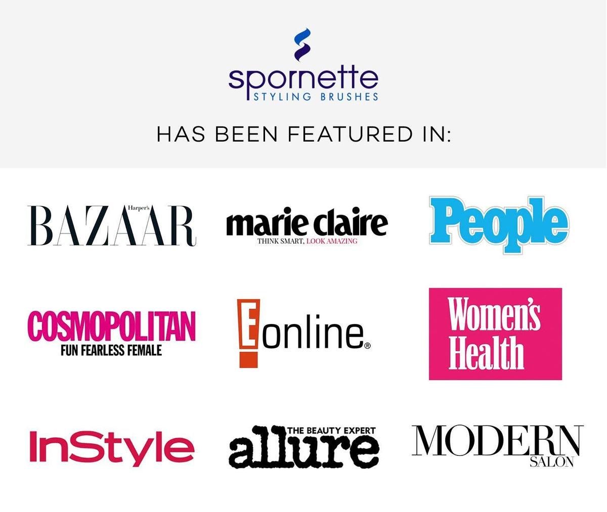 Spornette portable travel-size porcupine brush fits your bag for quick touch-ups.