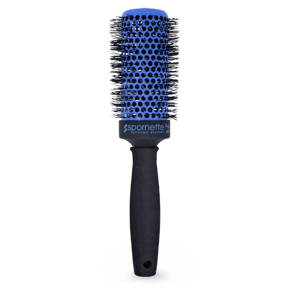 Spornette Prego 2.5 inch round brush for versatile at home styling