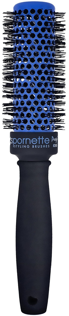 SPORNETTE Prego nylon nano silver bristles reduce static for a silky, frizz-free finish