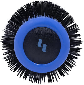 SPORNETTE Prego 2-Inch Round Brush with tourmaline ceramic barrel smooths hair while speeding styling