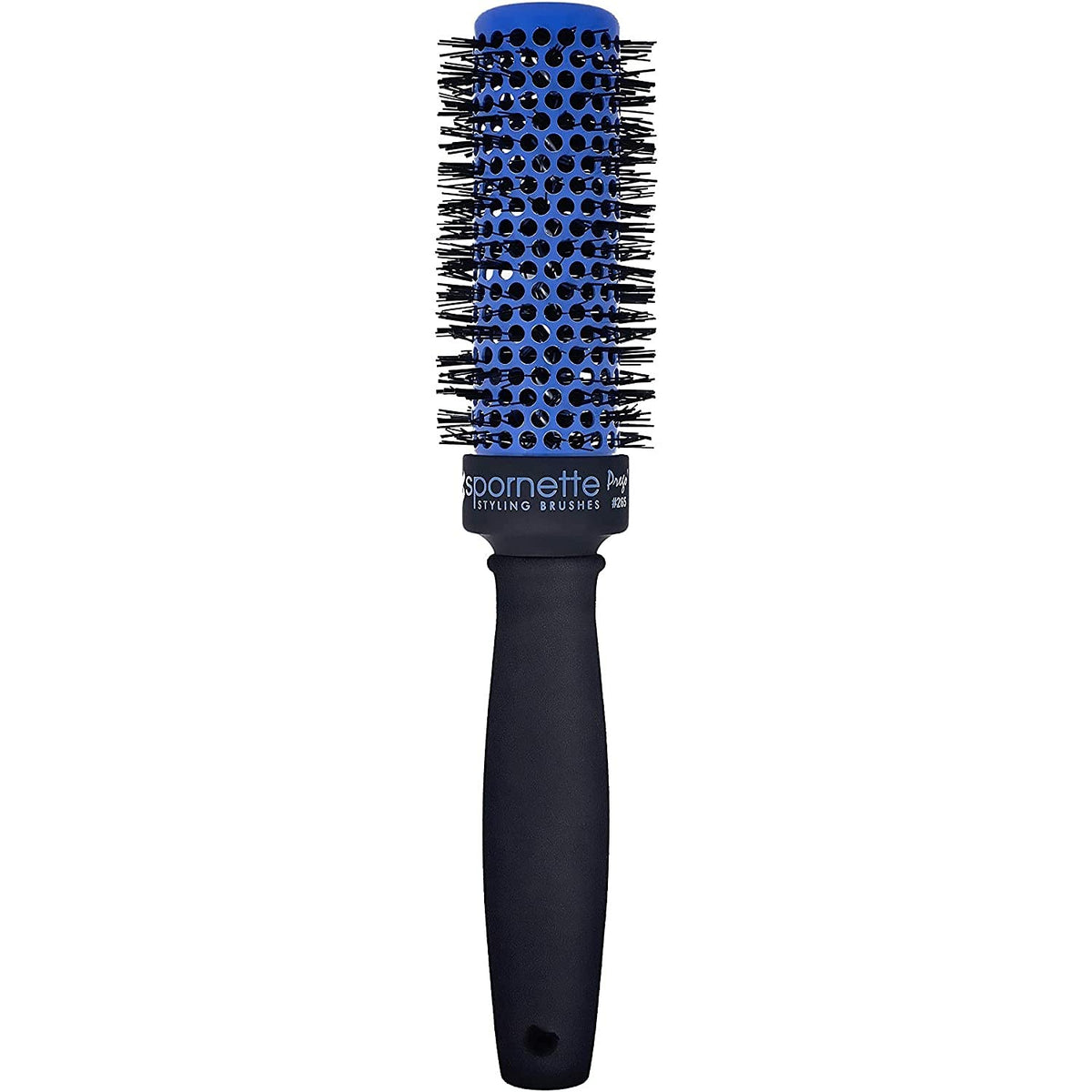 SPORNETTE Prego 2-Inch Round Brush with vented barrel for faster drying and voluminous results