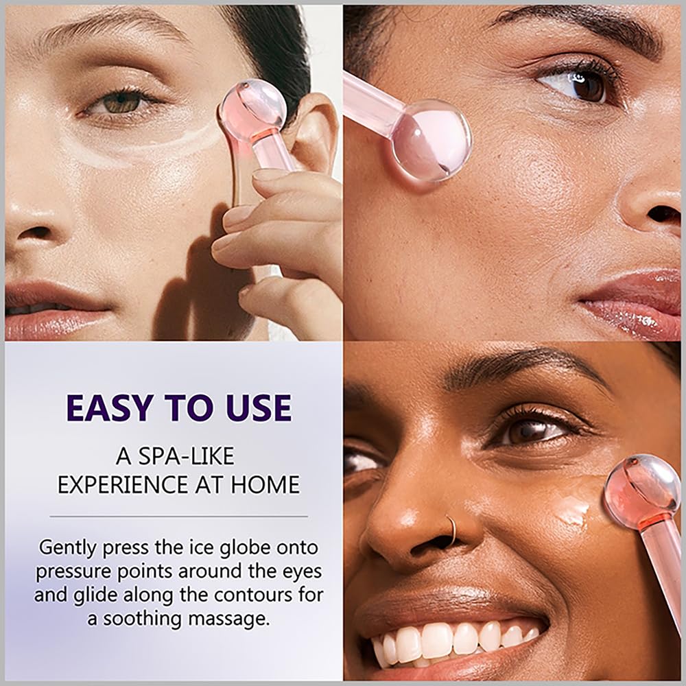 SportEmblema cooling globes for the face offering a soothing massage while cooling