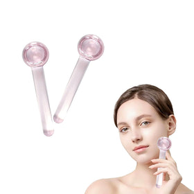SportEmblema ice globes for the face with pink design for refreshing cooling and puffiness reduction