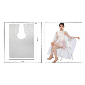 Sportuli clear cape ideal for hair coloring at home or in salons.
