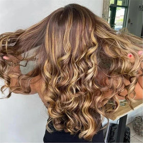 SPOU ponytail-ready lace front wig ideal for quick, stylish updos
