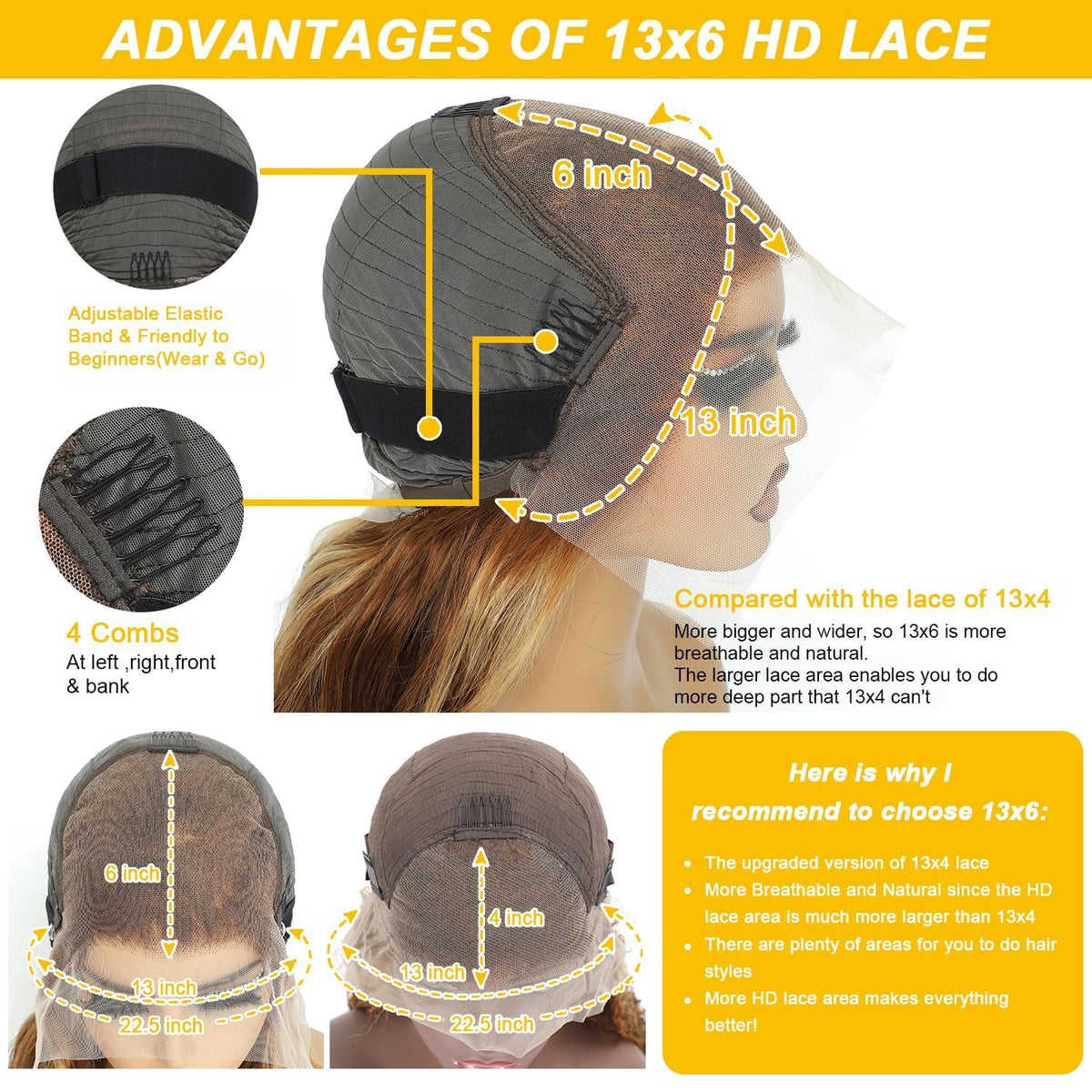 SPOU pre-plucked natural hairline creates a realistic growth line