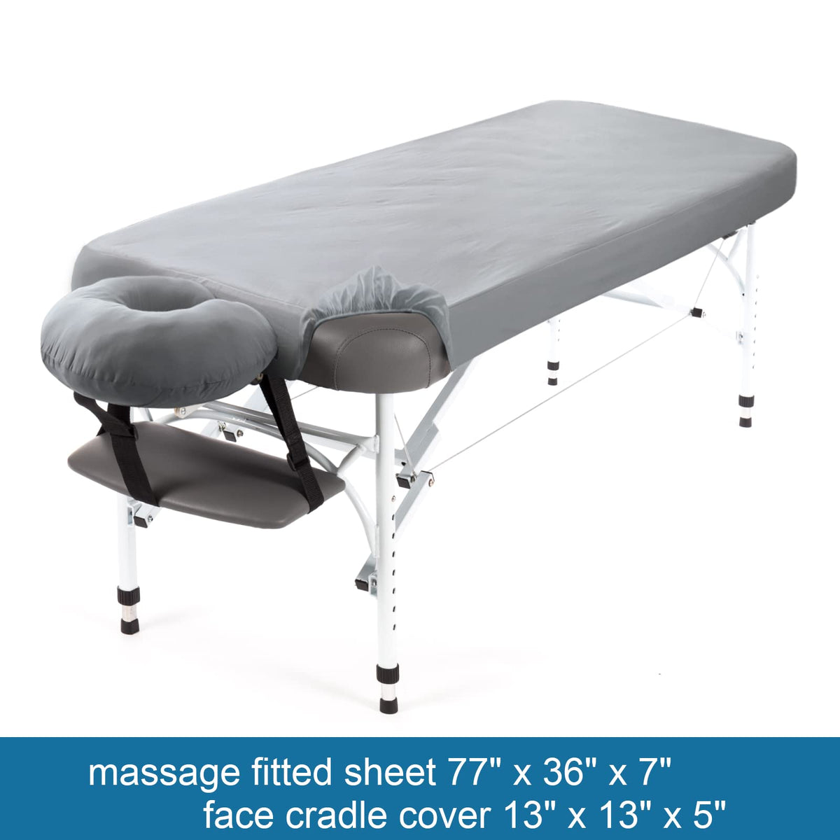 SPRINGSPIRIT ultra-soft microfiber top feels gentle on skin during massage.