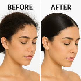 SPRINGSUGAR non-greasy formula helps hair feel light and clean.