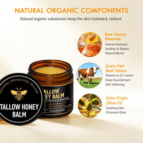 SPVMGRK Beef Tallow Balm body: versatile all-over hydration.