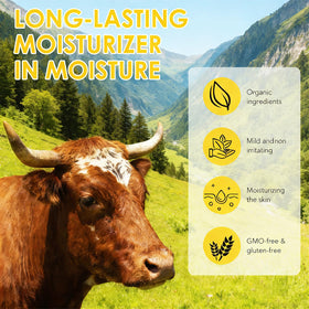 SPVMGRK Beef Tallow Balm raw honey: natural soothing hydration.