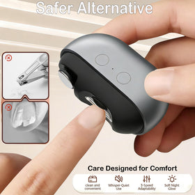 Spwkr USB rechargeable nail cutter for convenient power on the go