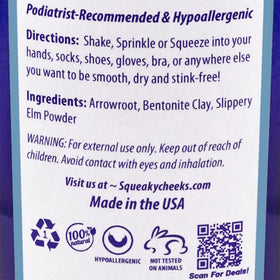 Squeaky Cheeks herbal blend ingredients reveal natural botanicals for nourishment