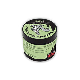 Squirrel's Nut Butter applied on thighs demonstrates protection during runs and rides.