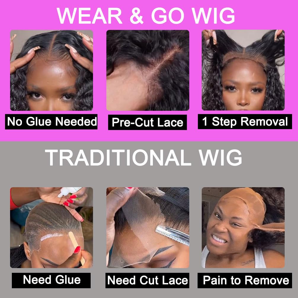 Srakuw glueless wig 30-second install ideal for beginners.