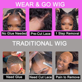 Srakuw glueless wig 30-second install ideal for beginners.