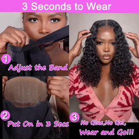 Srakuw wig worn for vacation or wedding looks grants versatile styling.