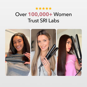 StyleQ in action for straight, waves, and curls styling