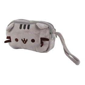 Srliya kitten-design canvas wallet, practical for cosmetics and accessories