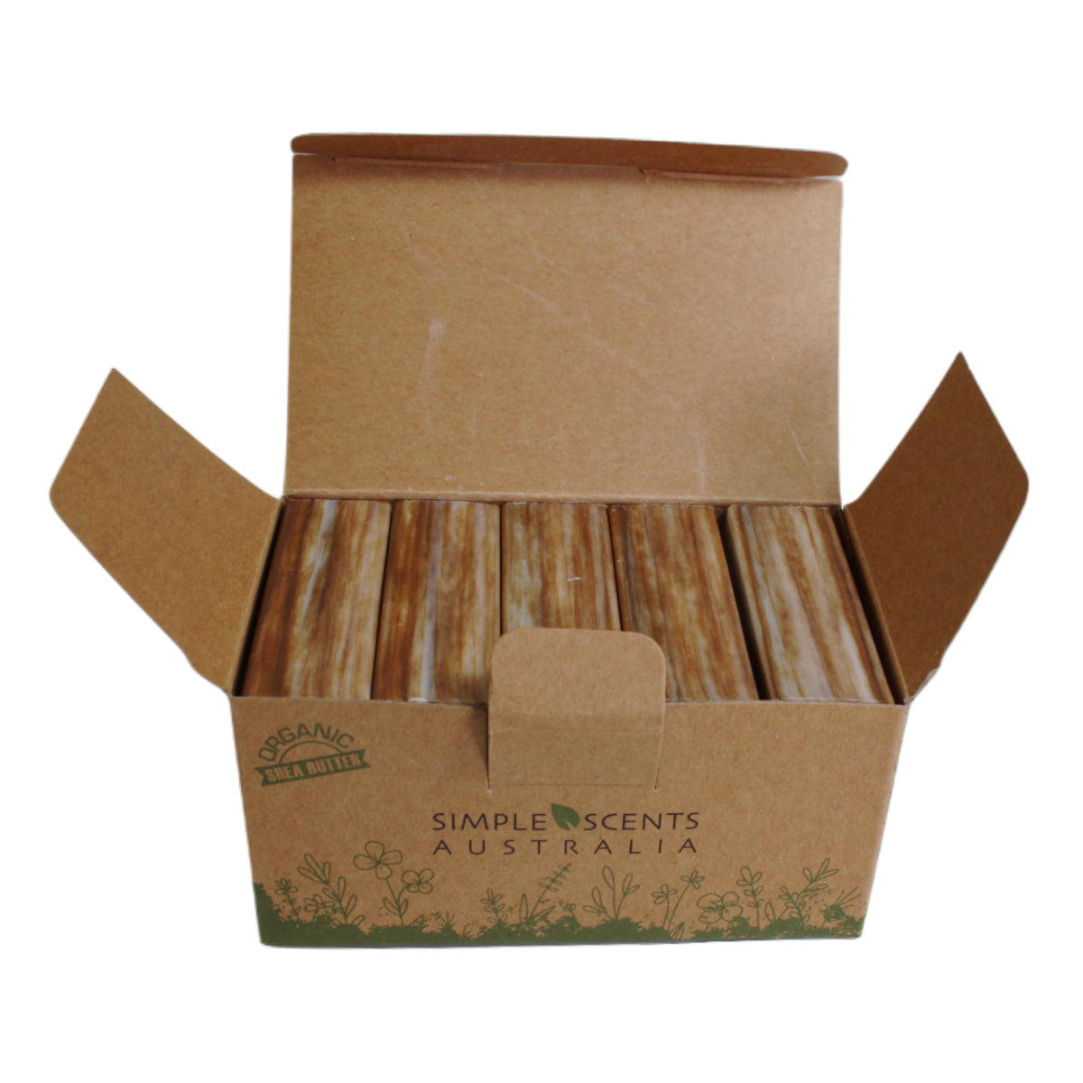 SSA Sandalwood bar in bathroom ready for daily cleansing.