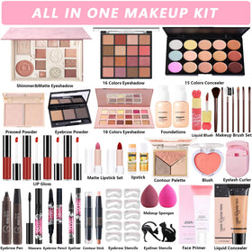 SSZS All-in-One Makeup Kit foundation with primer for a smooth, long-lasting base.