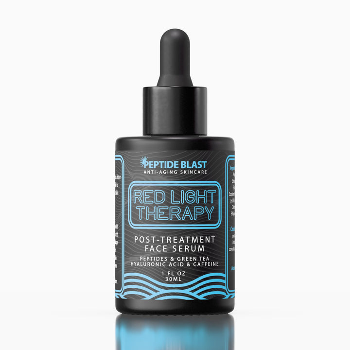 St. Croix Peptide Blast serum bottle illustrating post-treatment hydration potential