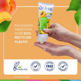 St. Ives cruelty-free and vegan-friendly icon on packaging.