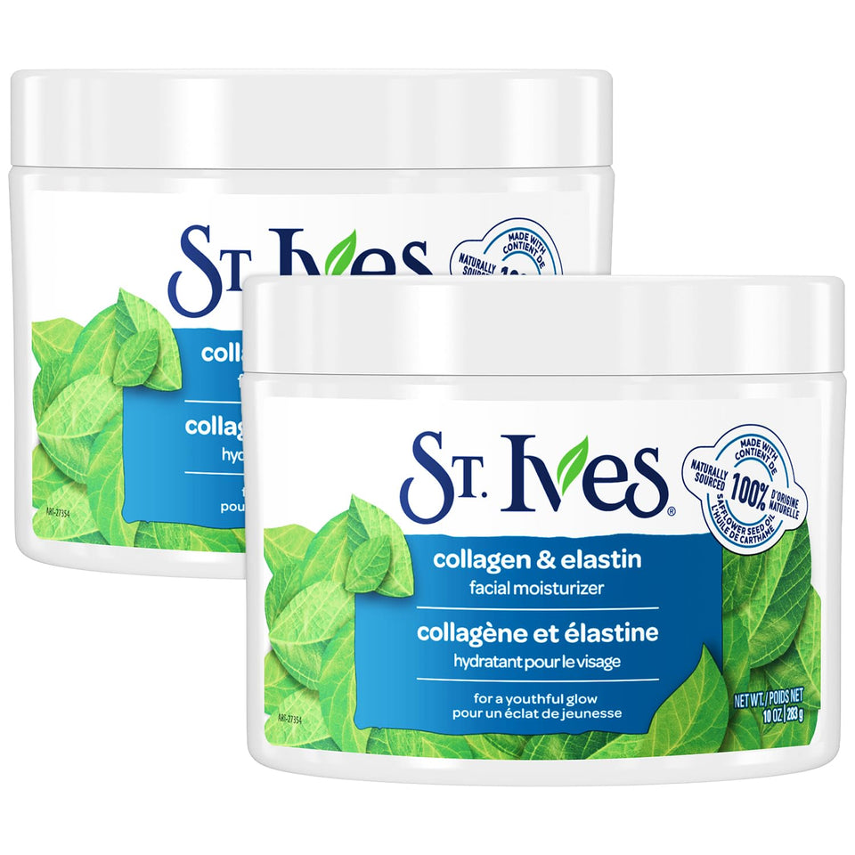 St Ives face lotion 2 pack front bottle for daily hydration